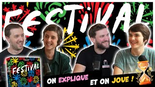 Festival, on explique et on joue (Les Sabliers d'or)