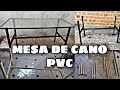 COMO FAZER MESA DE CANO PVC / DO LIXO AO LUXO / DIY DECOR | Flavia Rodrigues