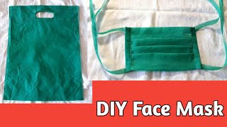 How to make a Face Mask at home | DIY Face Mask | MASK Tutorial easy idea | face Mask Homemade |