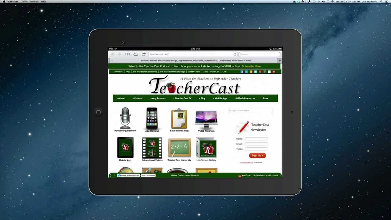 use safari browser on ipad