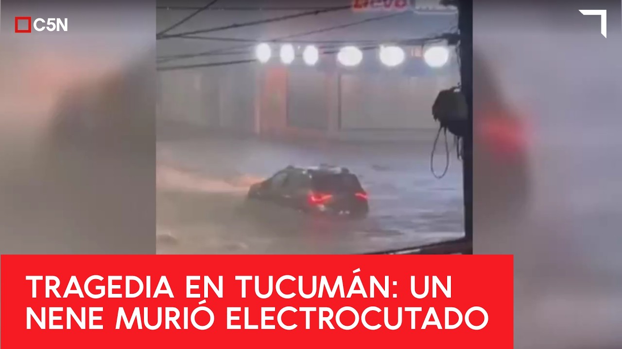 FUERTE TEMPORAL en TUCUMÁN