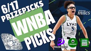 MY TOP WNBA PICKS FOR TODAY | WNBA PRIZEPICKS 6/17/2026 SUNDAY