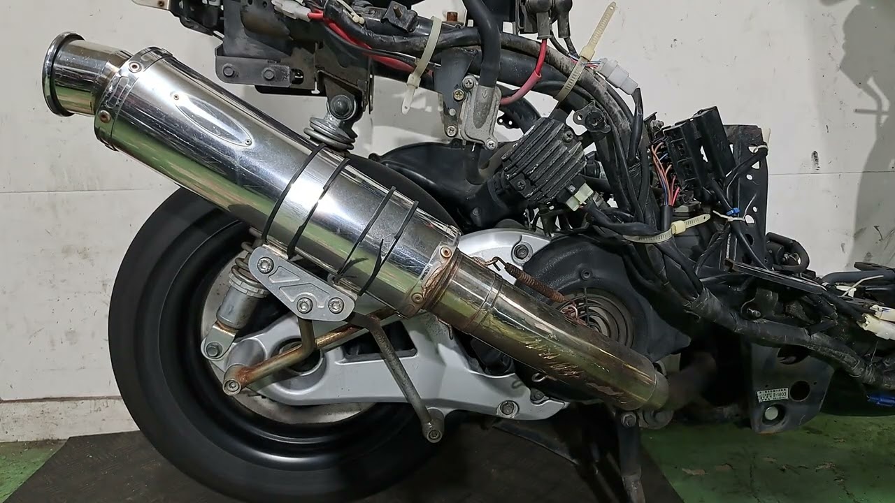 車両確認】ヤマハ シグナスX 2型 [SE44J-163] 13481km エンジン始動