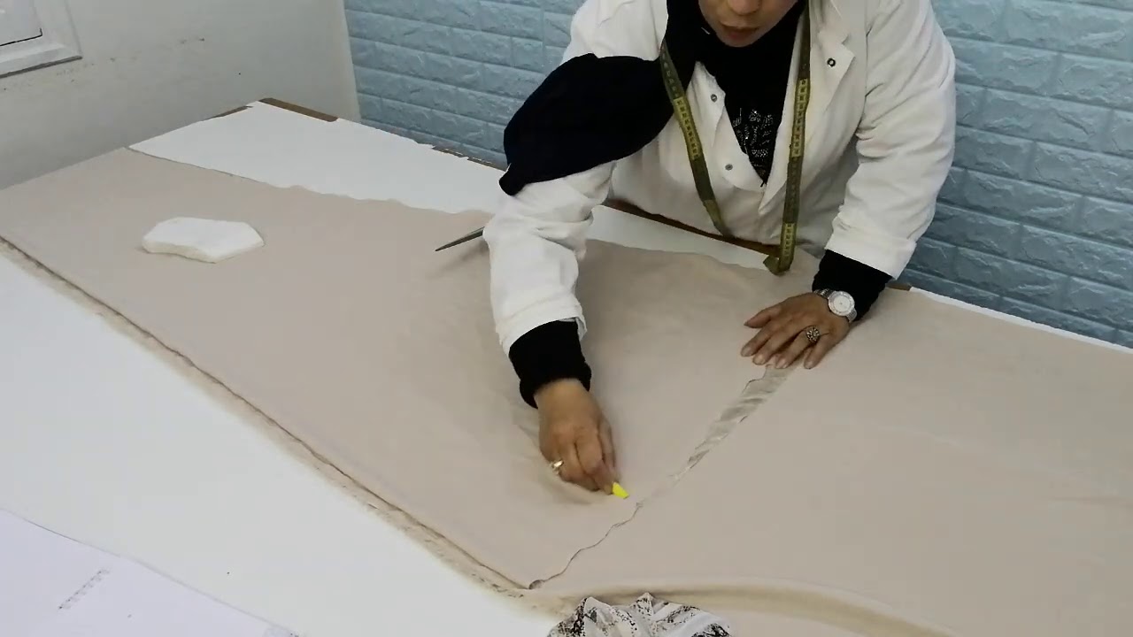 فصالة تكشيطة (لبسة بقطعتين) بطريقة مبسطة وسهلة جدا