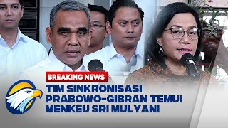 BREAKING NEWS - Kemenkeu Sri Mulyani Sinkronisasi Program Prabowo-Gibran