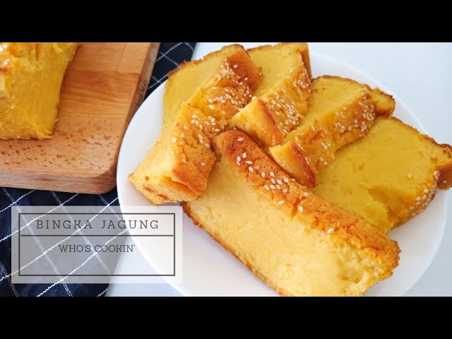 Bingka Jagung Sukatan Cawan Kuih Bakar Jagung Resepi Malaysian Kuih Youtube