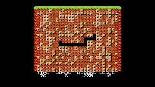 Demonstration of an NES homebrew called Ball n Flag
