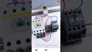 4P Contactor Energizes Before 3P: Understanding Time Relay Settings#shortvideo #ytshorts #shorts