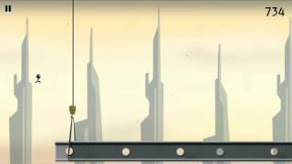 [Stickman Roof Runner] Moosic screenshot 4