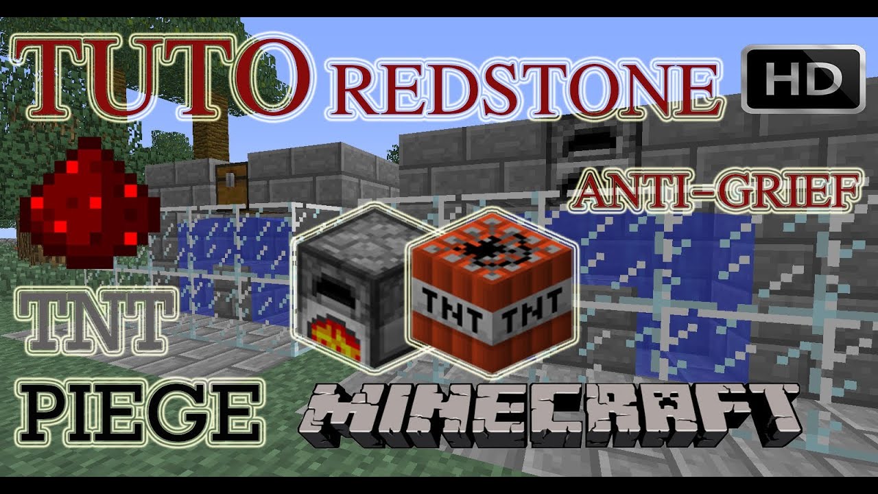 Comment Faire Un Piege A Tnt Four Dans Minecraft