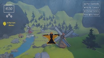 Wingsuit World made in Dreams PS4/PS5 by TheLOSToneNL