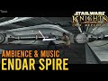 Star Wars: KoToR | Endar Spire | Music &amp; Ambience | Battle Music | (explosions, lightsabers, alarm)