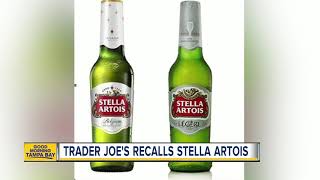 Stella Artois sold at Trader Joe's recalled after glass found in select beer bottles