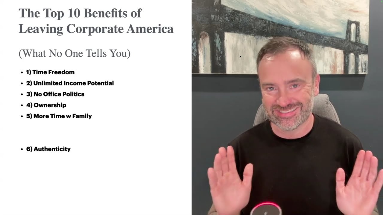 The Real Benefits of Leaving Corporate America (From Someone Who Did It)