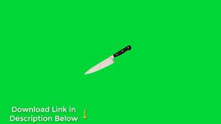 Green screen knife