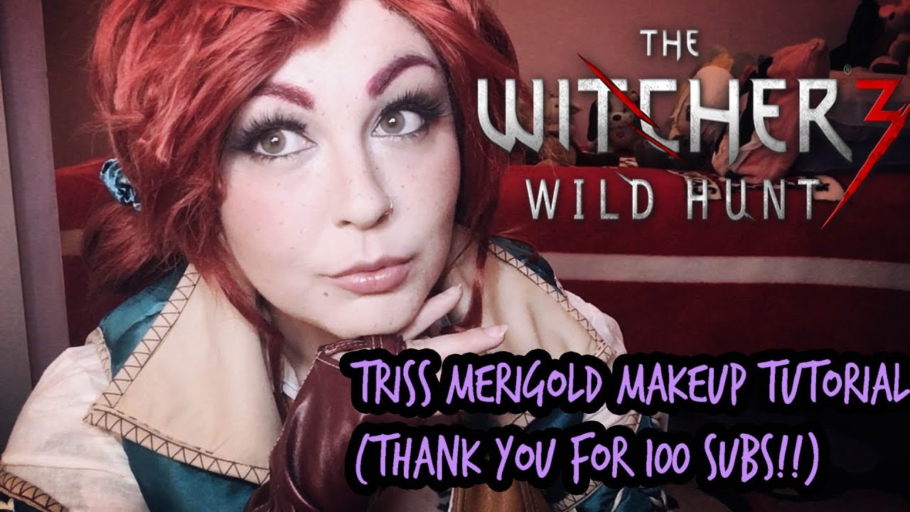 The Witcher 3 | Triss Merigold Cosplay Makeup Tutorial - YouTube