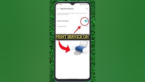 mobile phone print service on  | System printing service #shorts #viral