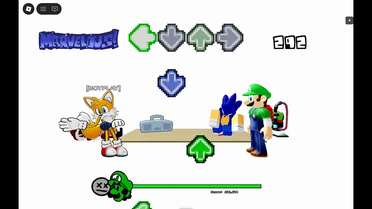 Friday Night Funkin: Luigi Mix: (Week 6: 