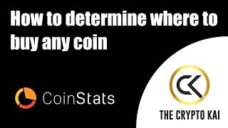 How to find out where to buy any coin using the CoinStats app screenshot 2