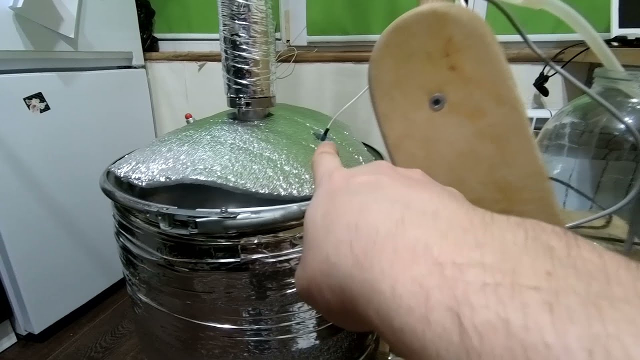 Дистилляция на короткой насадочной колонне. Автоматика SSVC0059. - YouTube