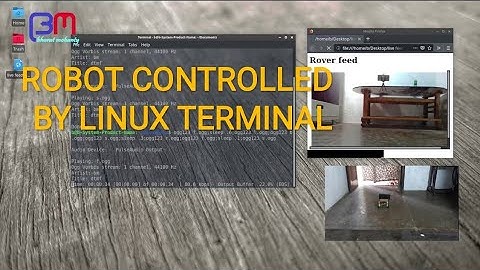 LINUX TERMINAL CONTROLLED ROVER | SET OF INSTRUCTION METHOD