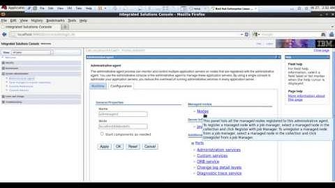 how to create admin agent profiles in linux websphere