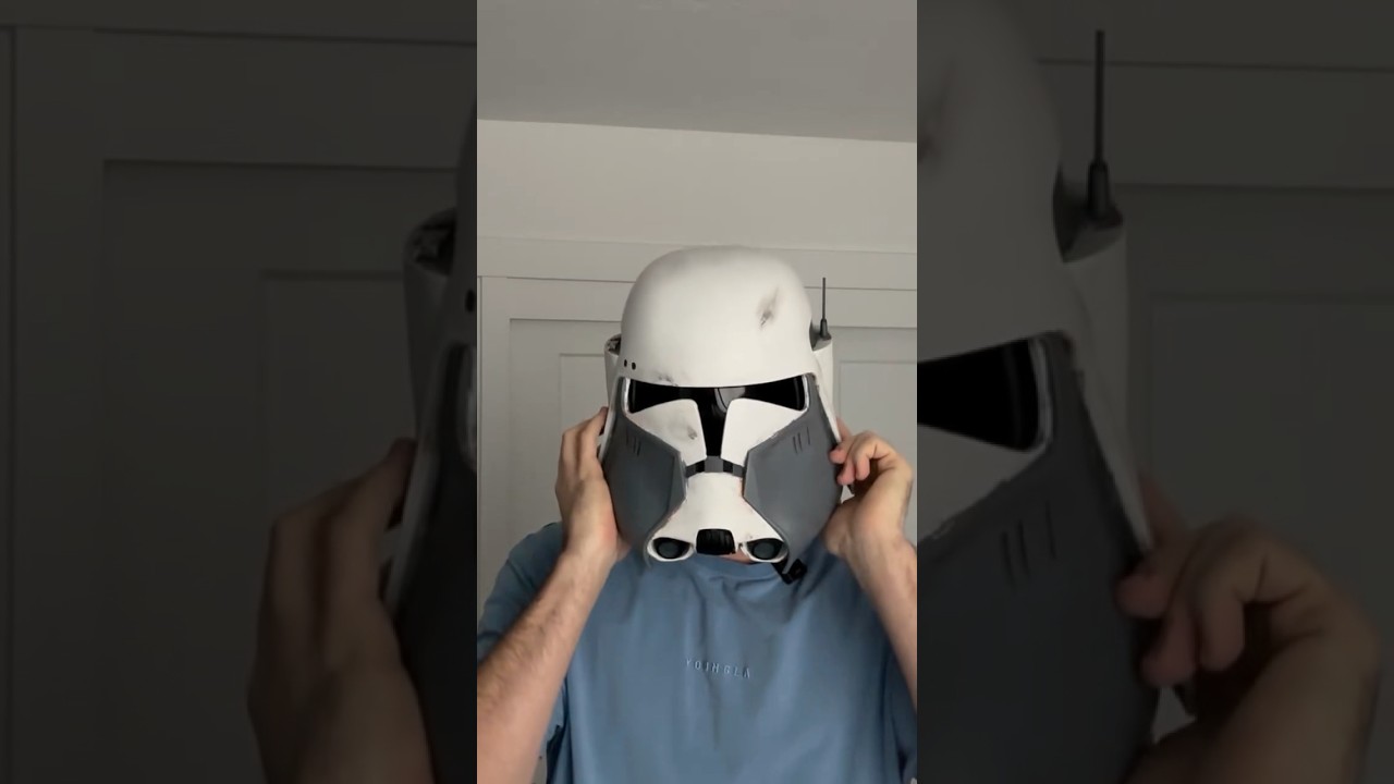 Day 3 of making the most requested Clone Trooper Helmet! 