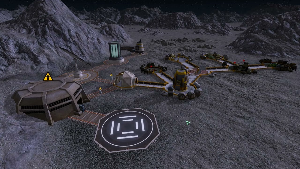 Planetbase Challenge - Dark Moon - Part 1 - Power Management