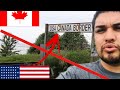 Cruce caminando a canada   la frontera sin vigilancia irving castillo vlogs