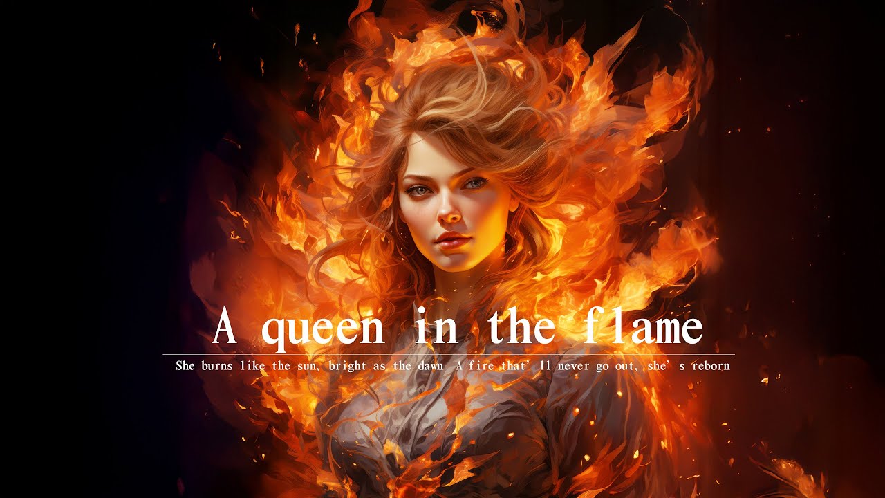 【A queen in the flame】Original music 外語原創流行音樂｜♫ 中文歌詞請開啟字幕
