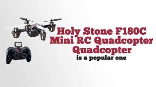 Holy Stone F180C Mini RC Quad-copter Drone with Camera 2.4GHz 6-Axis Gyro Bonus Battery and 8 Blades