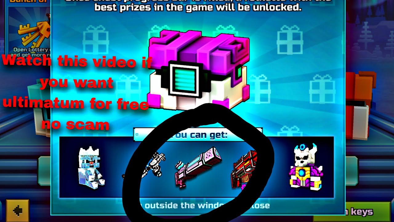 FREE ULTIMATUM VID UPDATE | Pixel Gun 3D - YouTube