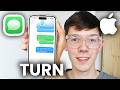 How To Turn Green Messages To Blue On iPhone - Full Guide