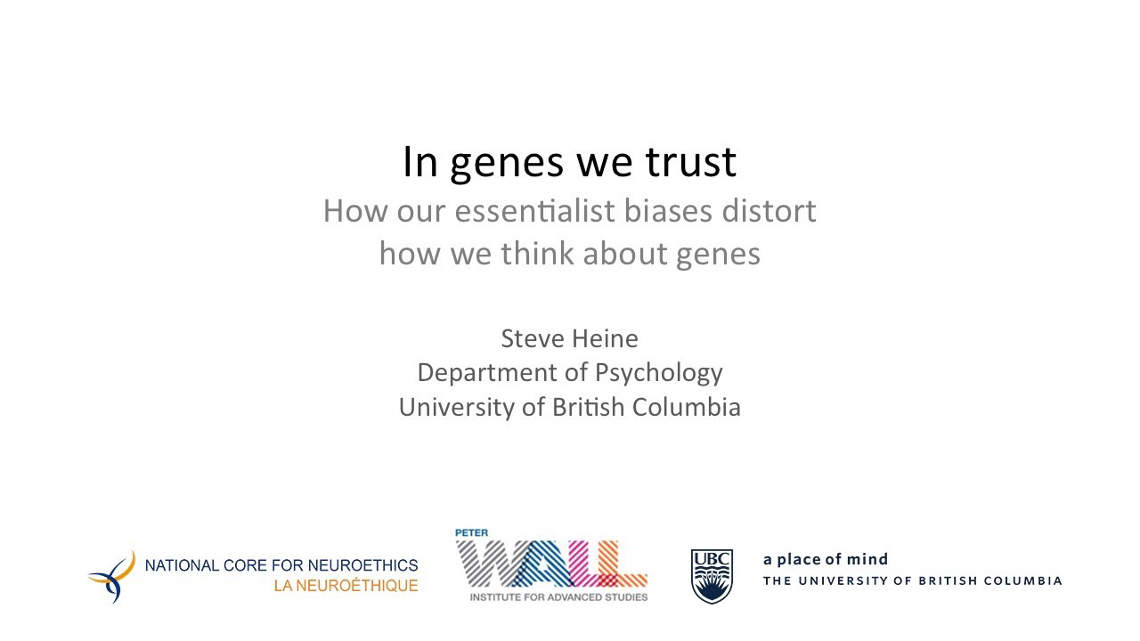 "In Genes We Trust" by Steve Heine