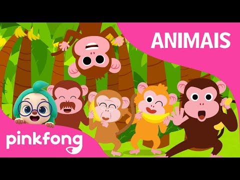 Macaquinho Bananas | Canções de Animais | Pinkfong Canções para Crianças