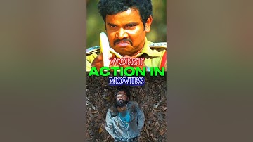 WORST ACTION SCENE IN MOVIES | #shorts #alluarjun #tigershroff