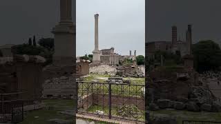 Ruins of Roman Forum in Rome #shorts #italy