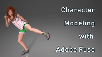 Free character modeling with Adobe Fuse (Tutorial promo)