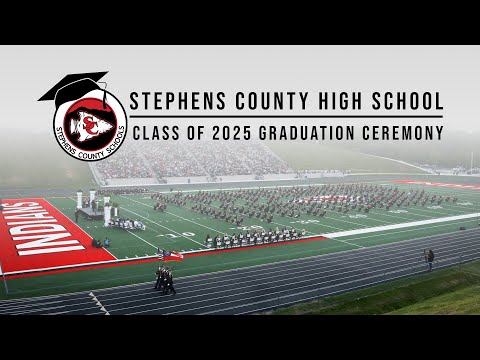 Stephens County High School Class of 2025 Graduation Ceremony