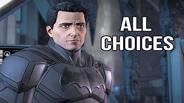 Batman Telltale Season 2 Episode 1 - All Choices/ Alternative Choices and Ending