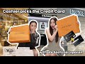 Cashier picks Credit Card Challenge with Sachzna Laparan (SUPER TINDI) II Bea Borres