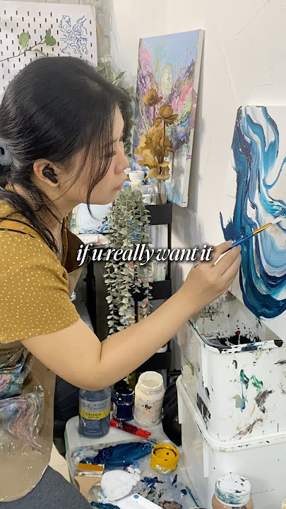 kalau gengsi terus ga maju2 dong 🙃 #dibaliklayar #process #hustle #seniman #pelukis