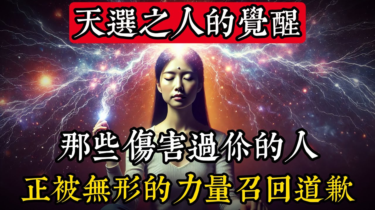 天選之人的覺醒：那些傷害過你的人，正在被無形的力量召喚回來道歉#靈性 #占星術 #天文學 #宇宙