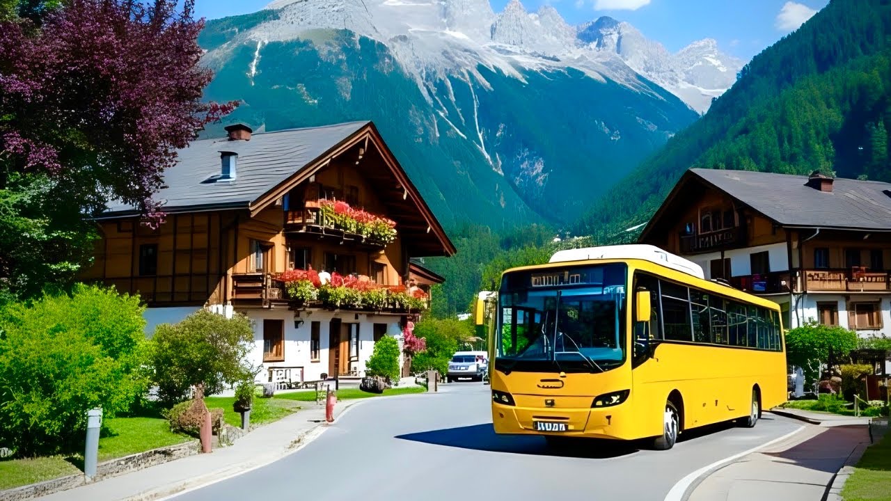 Гриндельвальд, Швейцария _ Небесно красивая пешеходная экскурсия по швейцарской деревне🇨🇭