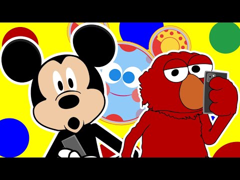 Mickey Mouse and Elmo Fight on CLUBHOUSE!