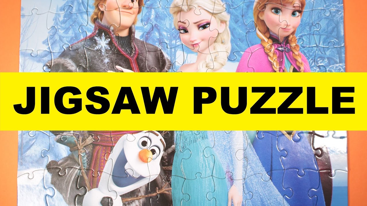Fun Jigsaw Puzzle for Kids Disney Frozen Charaters by Funday Toyday