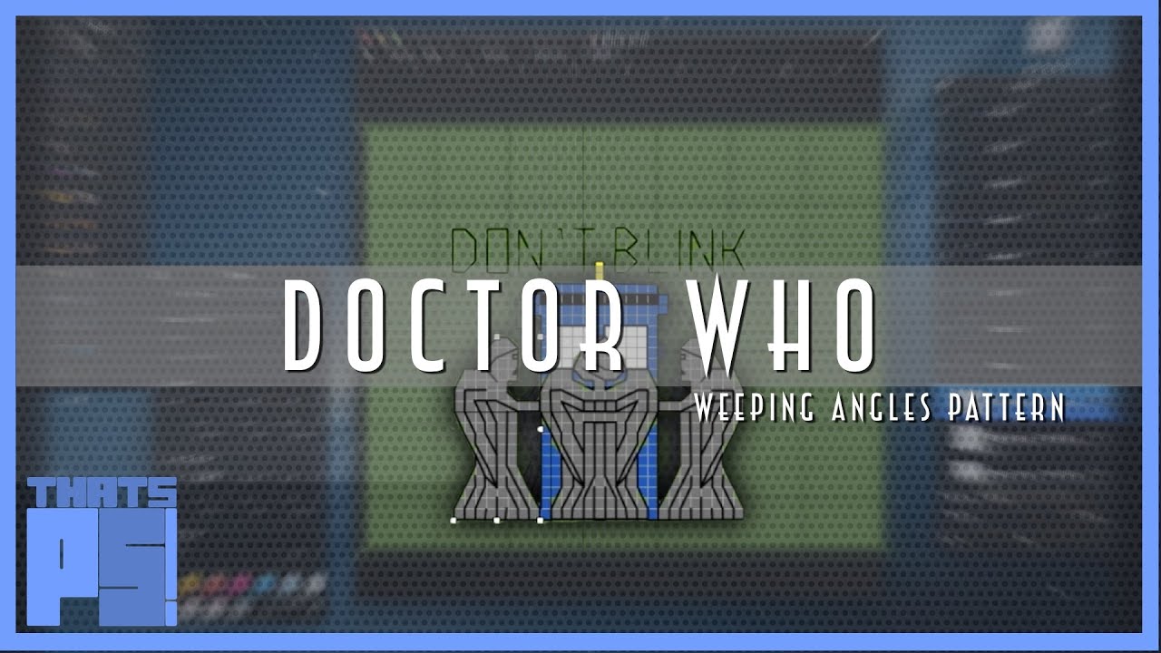 Weeping Angels Pattern - Doctor Who