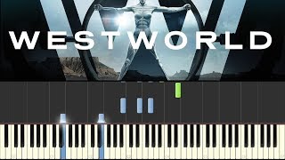 WestWorld (Piano Tutorial + sheets) - Sweetwater / Train Theme