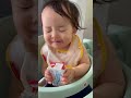 初めてやさいりんごジュースを飲んだ反応が可愛すぎる赤ちゃん #shorts #赤ちゃん #baby