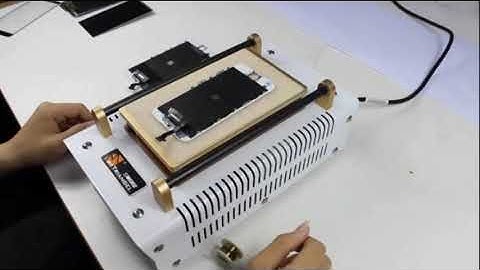 Triangel CP-201 Universal 7inch PreHeat Mobile Phone LCD Touch Screen Glass Separator Machine